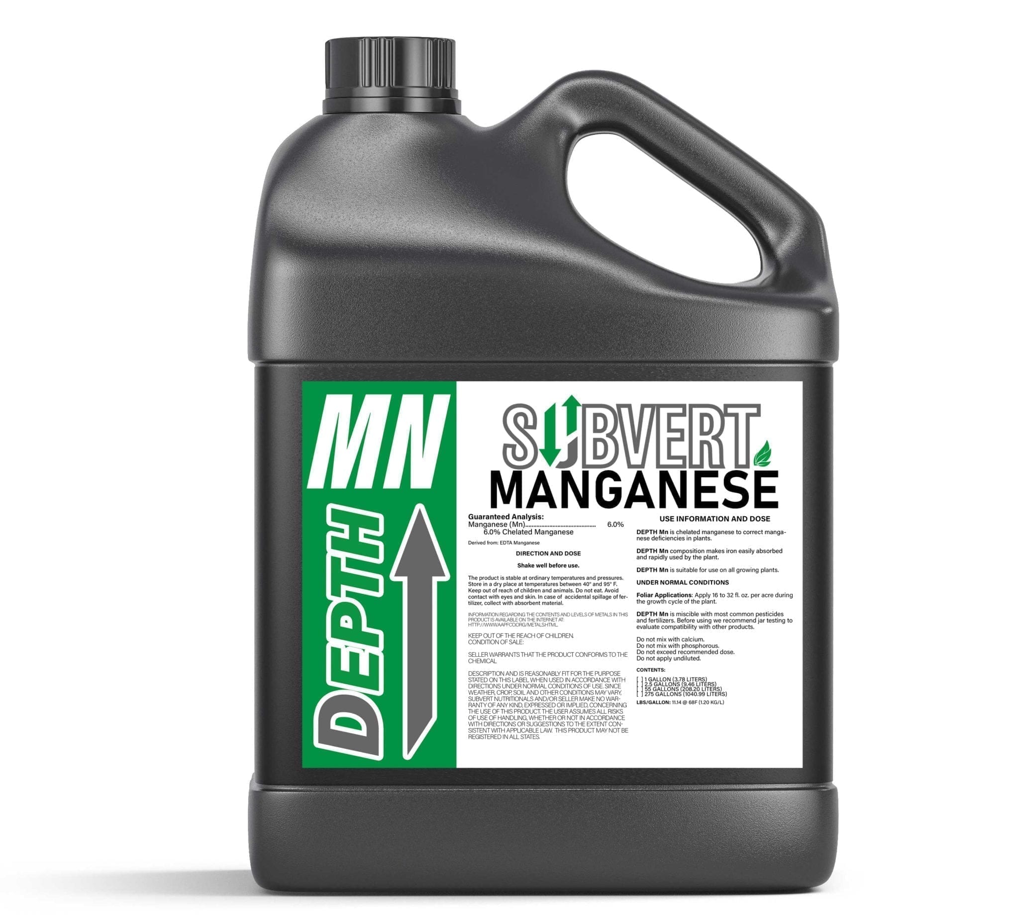 DEPTH EDTA MANGANESE